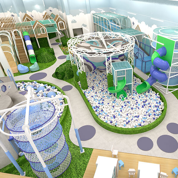 Производство детских игровых площадок в Москве — батутные арены, лабиринты,  надувные аттракционы | Компания Las Vegas