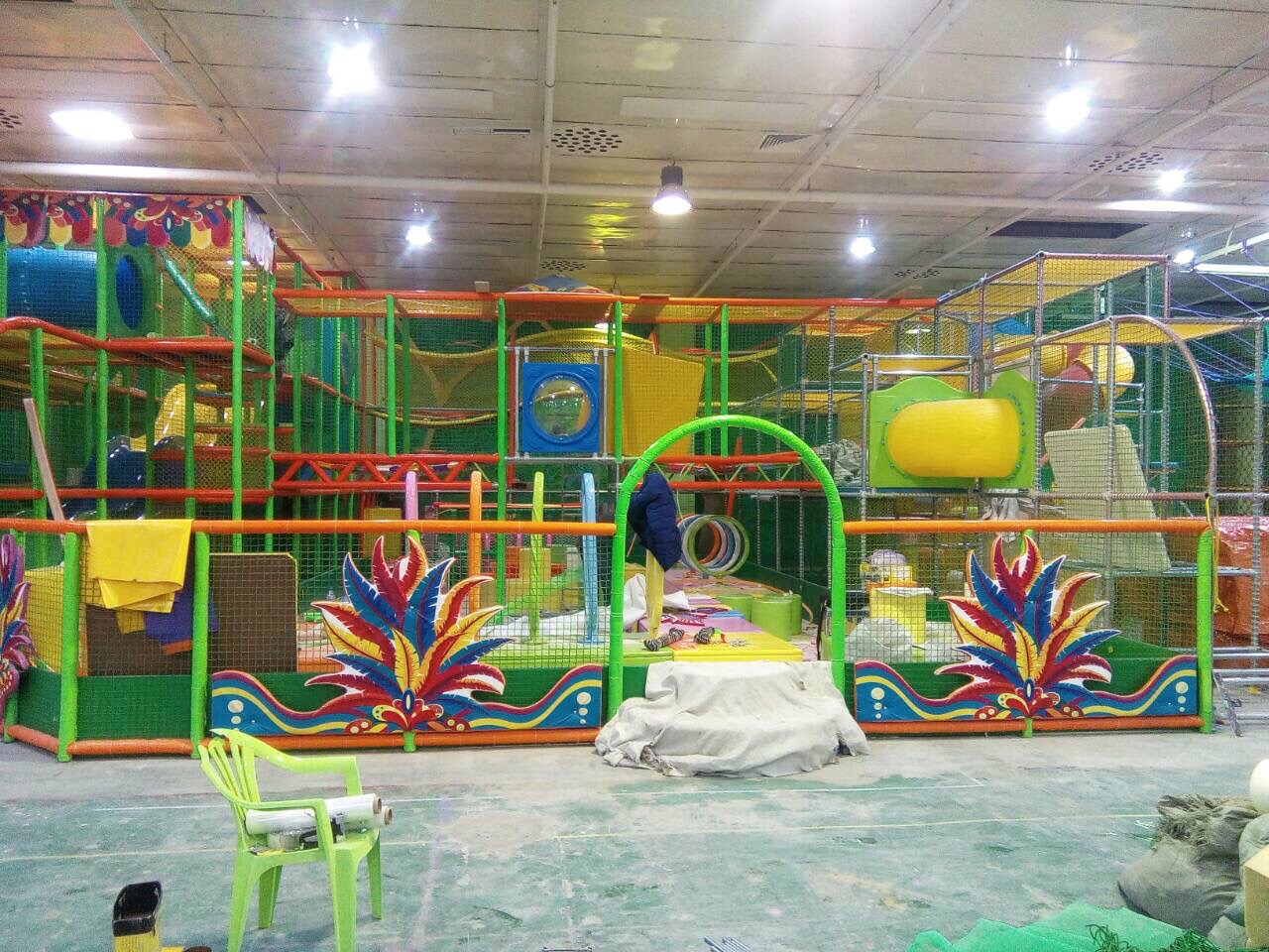 Детская игровая площадка РЦ «РИО Kids» в Новосибирске | Компания Las Vegas
