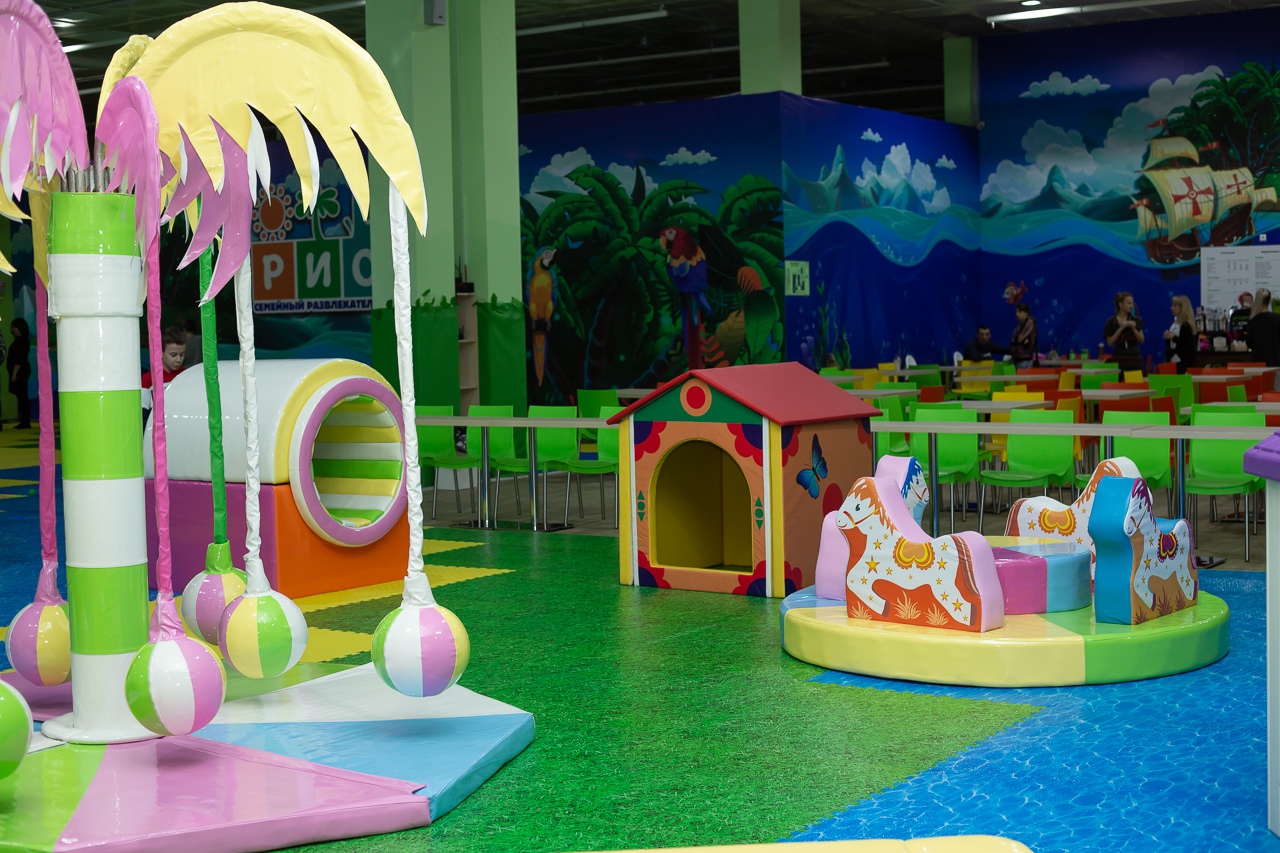 Детская игровая площадка РЦ «РИО Kids» в Новосибирске | Компания Las Vegas